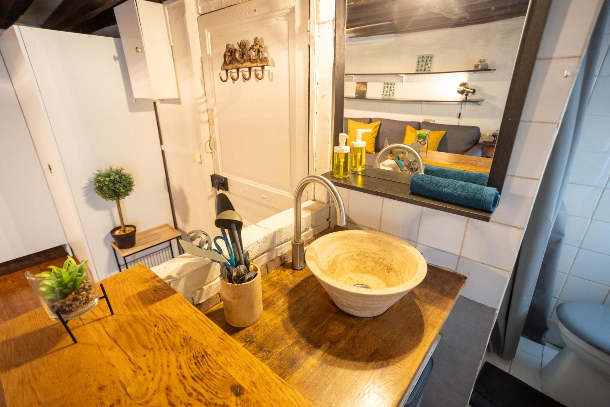 Studio Cosy Romantique En Plein Coeur De Paris Leilighet Eksteriør bilde