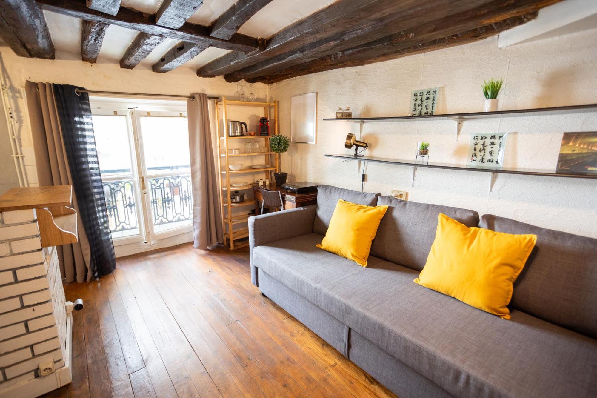 Studio Cosy Romantique En Plein Coeur De Paris Leilighet Eksteriør bilde