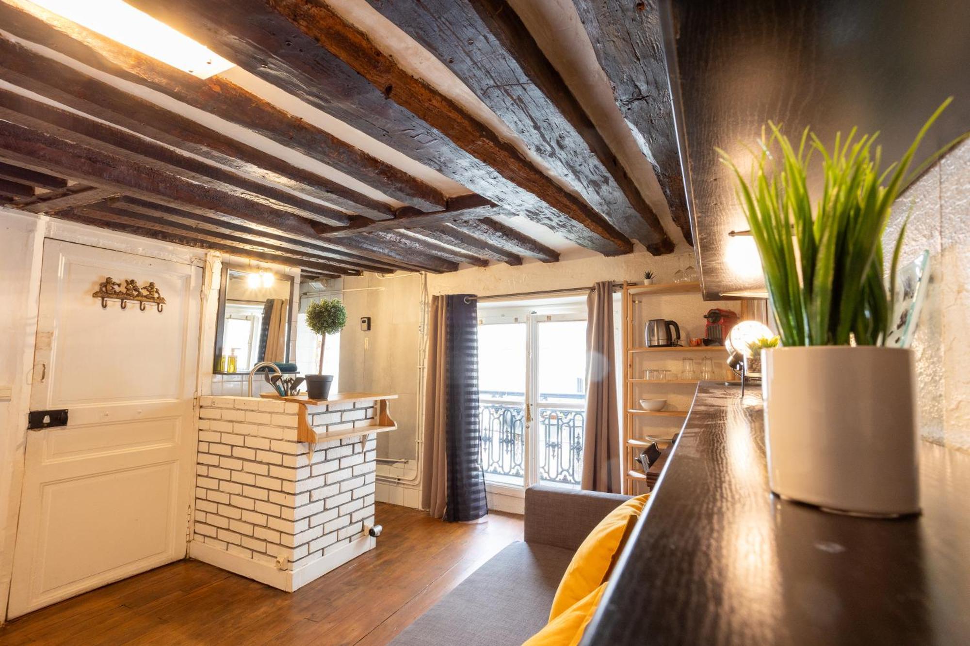 Studio Cosy Romantique En Plein Coeur De Paris Leilighet Eksteriør bilde