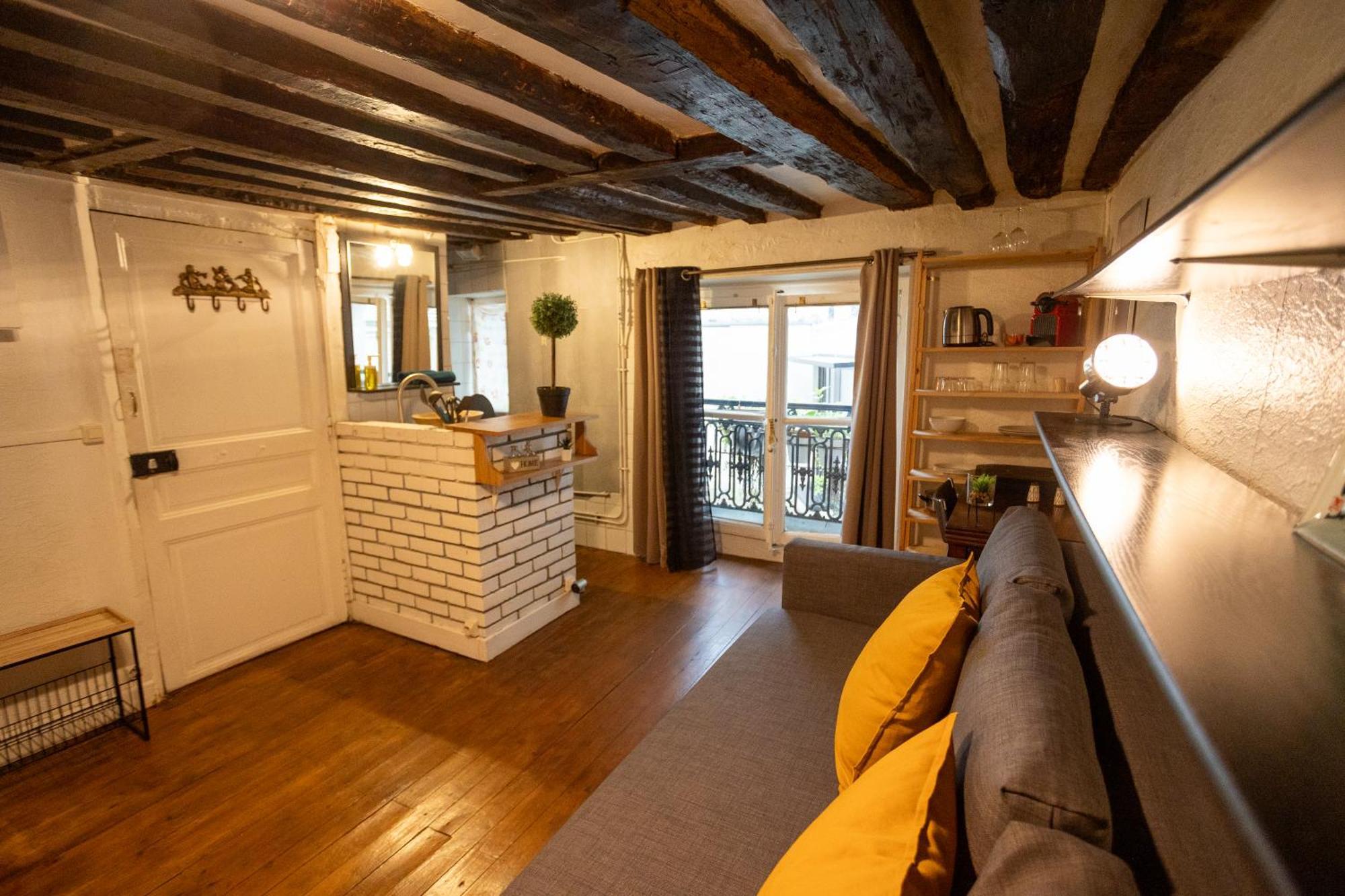 Studio Cosy Romantique En Plein Coeur De Paris Leilighet Eksteriør bilde