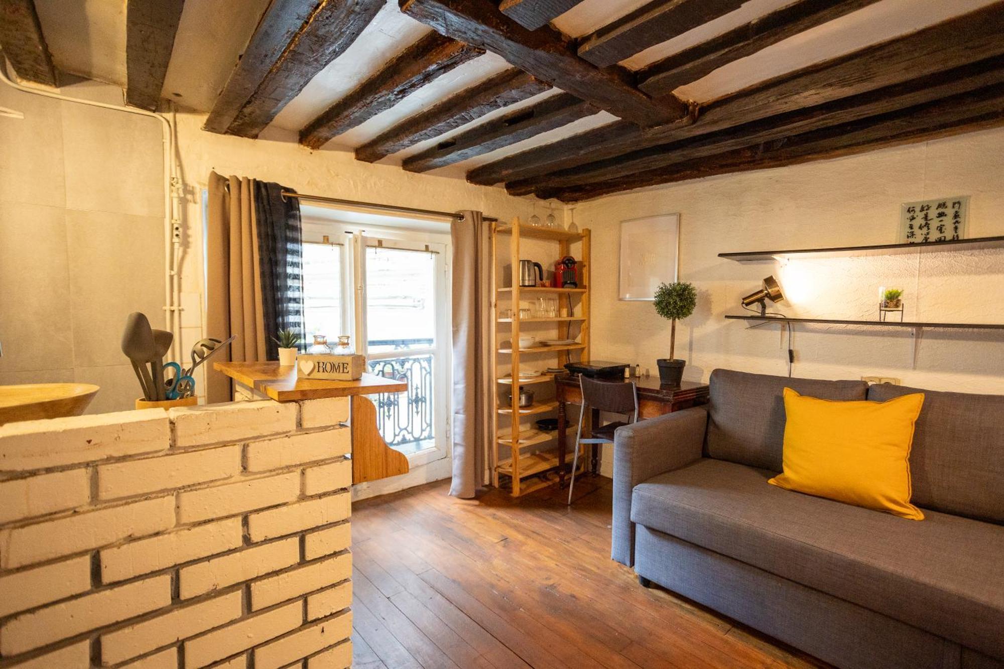 Studio Cosy Romantique En Plein Coeur De Paris Leilighet Eksteriør bilde