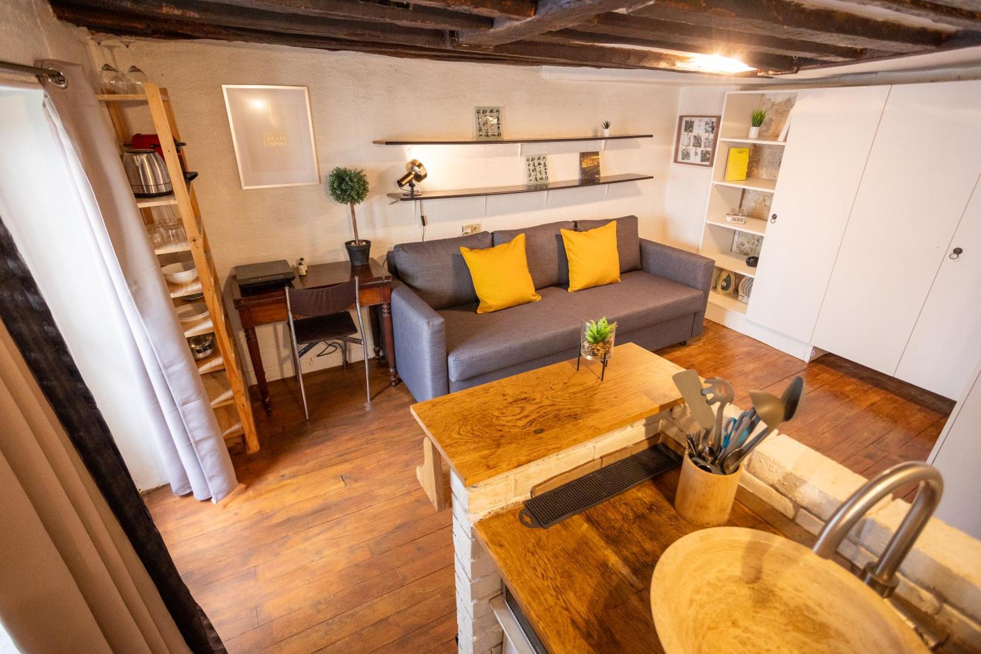Studio Cosy Romantique En Plein Coeur De Paris Leilighet Eksteriør bilde
